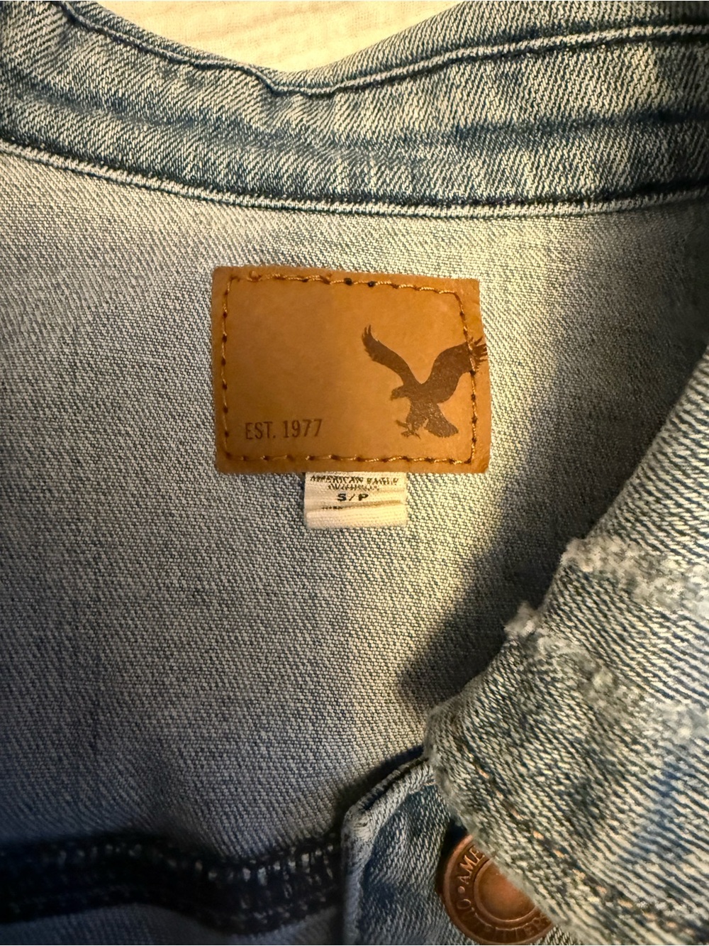 AE denim vest - Picture 2 of 3
